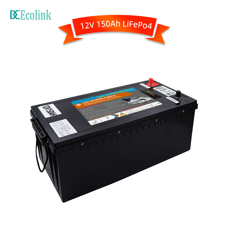 Deep Cycle 12.8V 150Ah LiFePO4 Solar Battery Pack 12V Lithium Ion Batteries