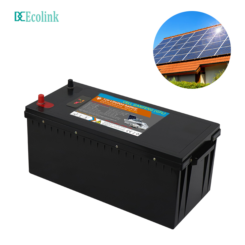 Deep Cycle 12.8V 150Ah LiFePO4 Solar Battery Pack 12V Lithium Ion Batteries