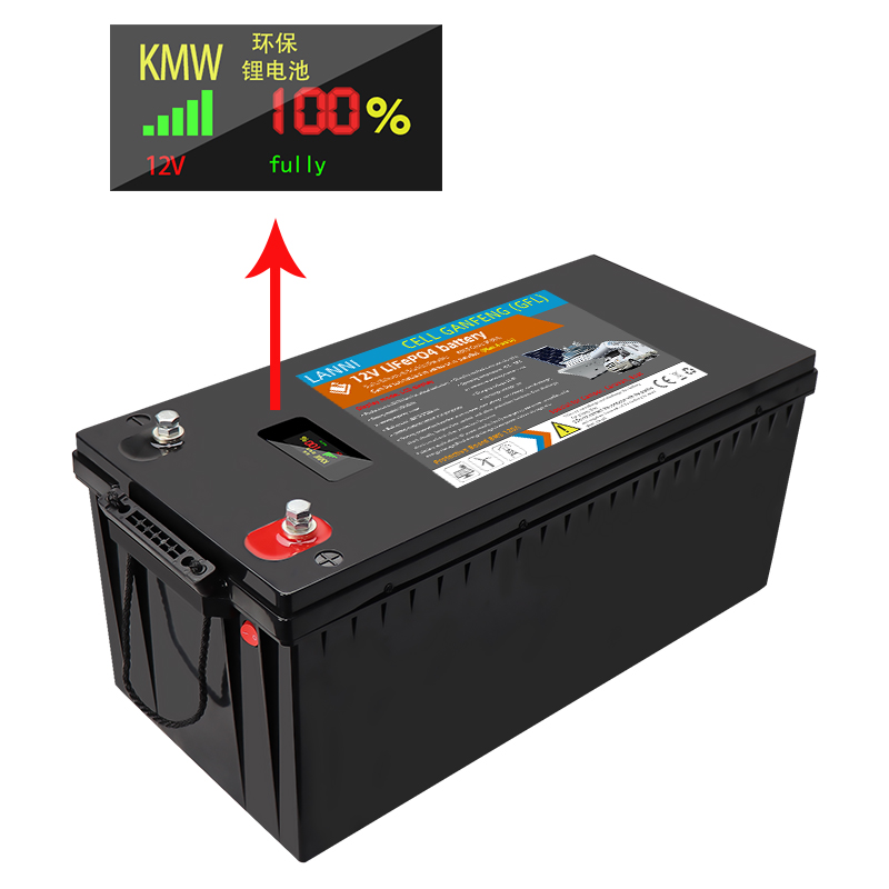 Deep Cycle 12.8V 150Ah LiFePO4 Solar Battery Pack 12V Lithium Ion Batteries