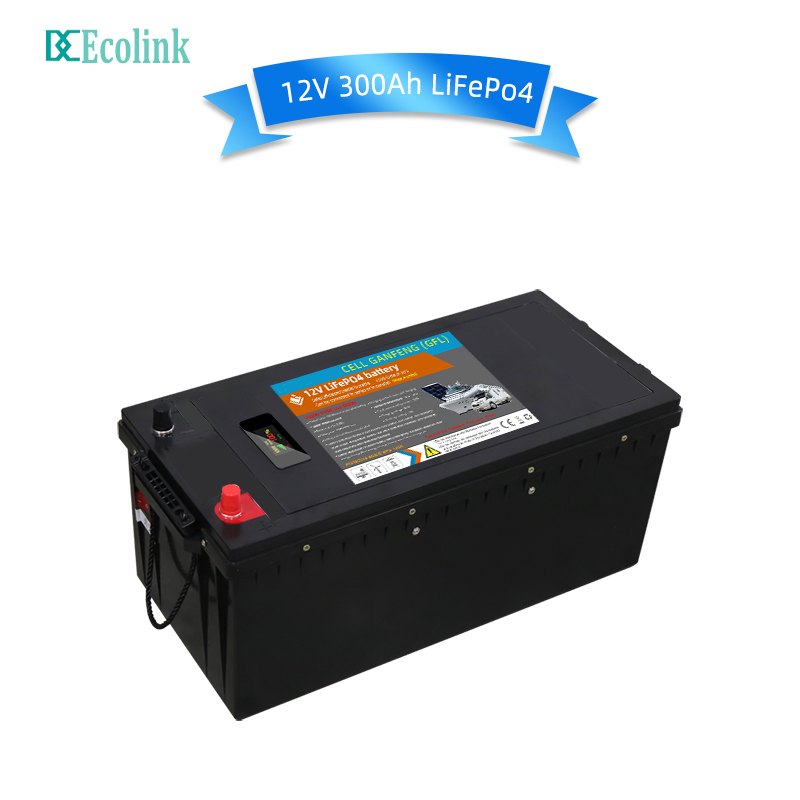 Lifepo4 Battery 12V 300Ah Deep Cycle 12.8V Solar 24V Lithium Ion Battery Pack with Bms