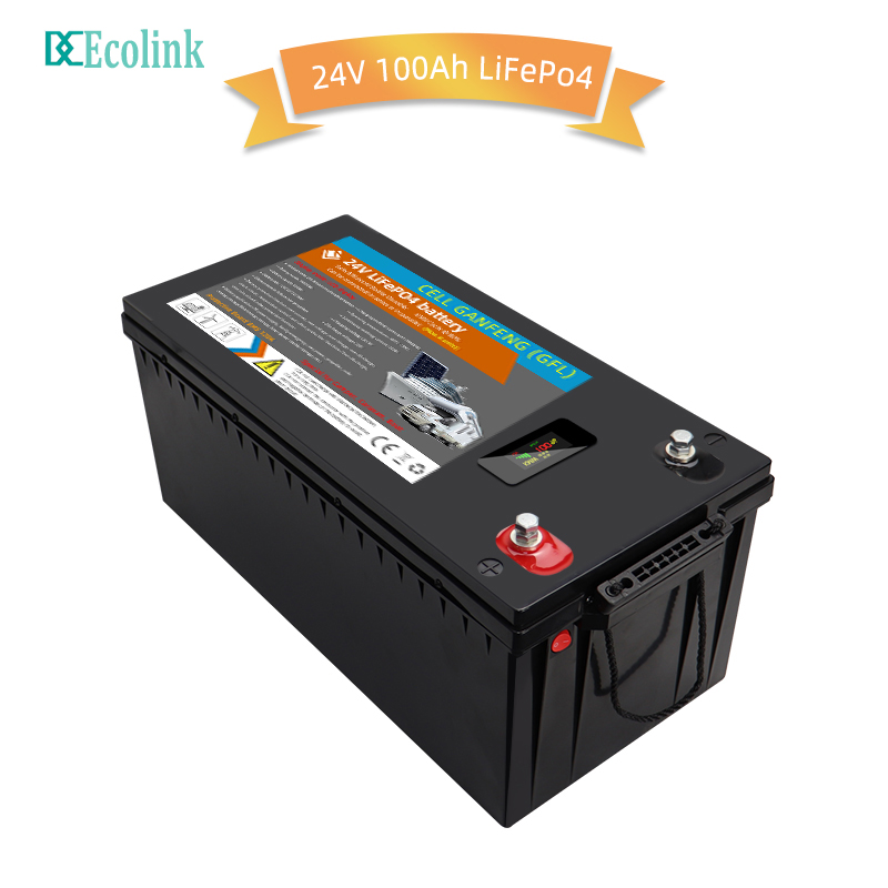 Best Selling 24V Energy Storage Battery 100Ah Lithium Iron LifePo4 Battery With BMS