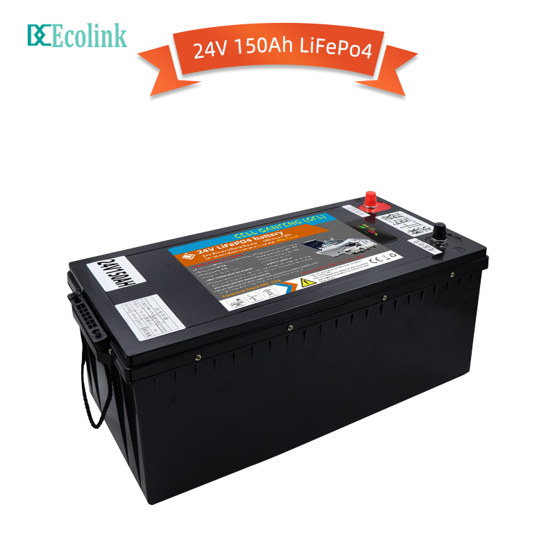 36kwh solar lithium battery marine lithium Lifepo4 system 24 volt 150ah with intelligent BMS